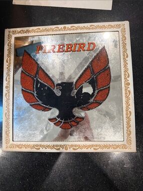 Emblem Wall Art - Black and Orange